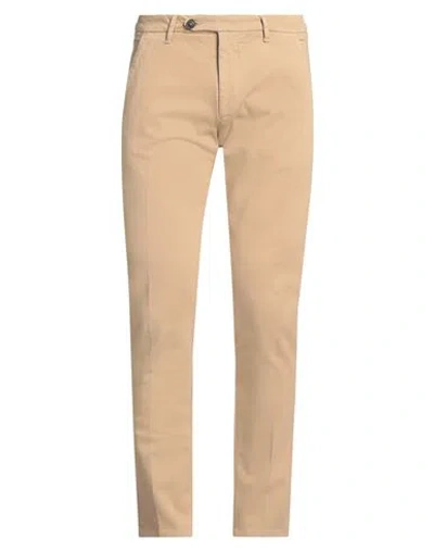 Roy Rogers Roÿ Roger's Man Pants Sand Size 34 Cotton, Elastane In Beige