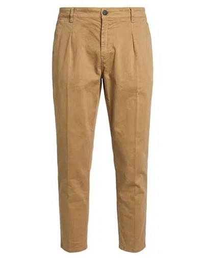 Roy Rogers Roÿ Roger's Man Pants Sand Size 35 Cotton, Elastane In Beige