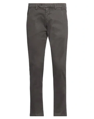 Roy Rogers Roÿ Roger's Man Pants Charcoal Size 30 Cotton, Lyocell, Elastane In Grey