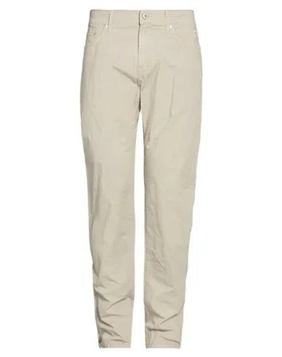 Roy Rogers Roÿ Roger's Man Pants Taupe Size 35 Cotton, Rubber In Neutral