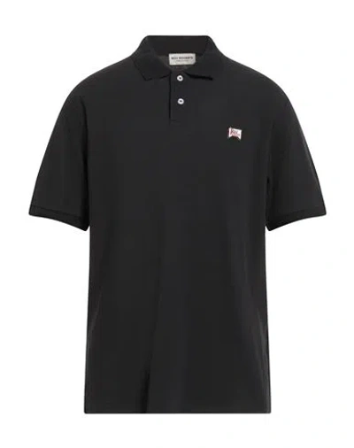 Roy Rogers Roÿ Roger's Man Polo Shirt Black Size Xl Cotton