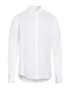 Roy Rogers Roÿ Roger's Riviera Man Shirt White Size M Linen