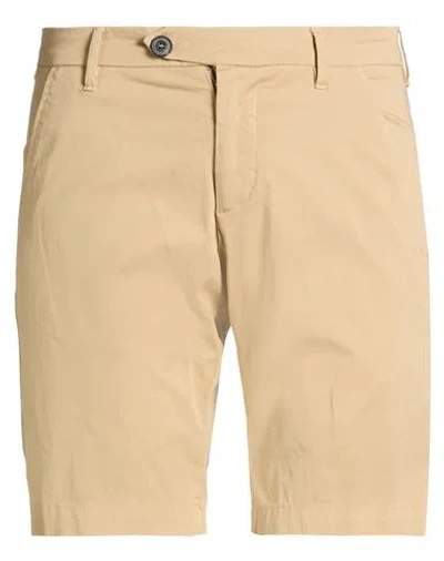 Roy Rogers Roÿ Roger's Man Shorts & Bermuda Shorts Beige Size 29 Cotton, Elastane In Brown
