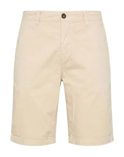 Roy Rogers Roÿ Roger's Man Shorts & Bermuda Shorts Beige Size 31 Cotton, Elastane In Sand