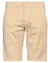 Roy Rogers Roÿ Roger's Man Shorts & Bermuda Shorts Beige Size 35 Cotton, Elastane