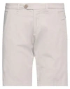 Roy Rogers Roÿ Roger's Man Shorts & Bermuda Shorts Light Grey Size 31 Cotton, Elastane In Gold