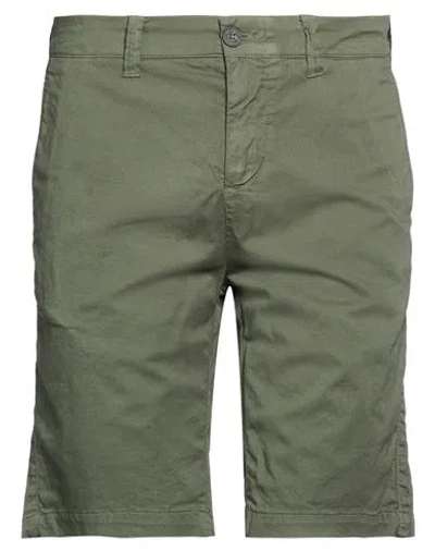 Roy Rogers Roÿ Roger's Man Shorts & Bermuda Shorts Military Green Size 30 Cotton, Elastane