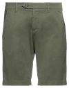 Roy Rogers Roÿ Roger's Man Shorts & Bermuda Shorts Military Green Size 30 Cotton, Elastane