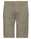Roy Rogers Roÿ Roger's Man Shorts & Bermuda Shorts Military Green Size 30 Cotton, Elastane In Green