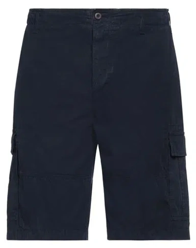 Roy Rogers Roÿ Roger's Man Shorts & Bermuda Shorts Navy Blue Size 30 Cotton
