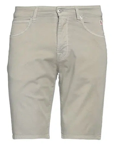 Roy Rogers Roÿ Roger's Man Shorts & Bermuda Shorts Sage Green Size 34 Cotton, Elastane In Sage Green