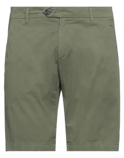 Roy Rogers Roÿ Roger's Man Shorts & Bermuda Shorts Sage Green Size 42 Cotton, Elastane