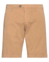 Roy Rogers Roÿ Roger's Man Shorts & Bermuda Shorts Sand Size 33 Cotton, Elastane In Beige