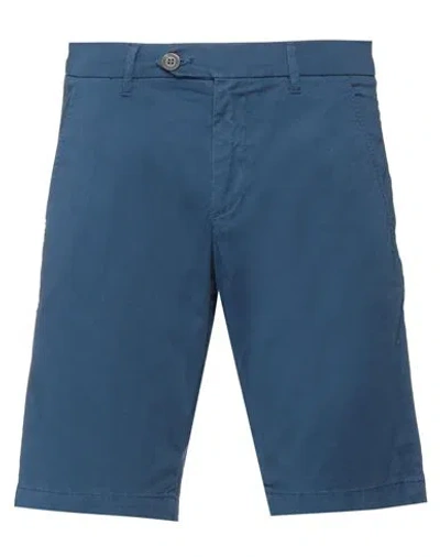 Roy Rogers Roÿ Roger's Man Shorts & Bermuda Shorts Slate Blue Size 31 Cotton, Elastane