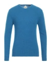 Roy Rogers Roÿ Roger's Man Sweater Azure Size S Wool In Blue