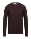 Roy Rogers Roÿ Roger's Man Sweater Chocolate Brown Size 3xl Wool, Polyamide, Viscose, Cashmere