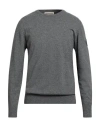 Roy Rogers Roÿ Roger's Man Sweater Lead Size Xxl Wool, Polyamide, Viscose, Cashmere In Gray