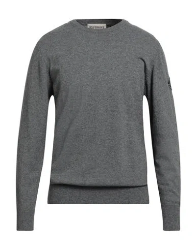 Roy Rogers Roÿ Roger's Man Sweater Lead Size Xxl Wool, Polyamide, Viscose, Cashmere In Gray