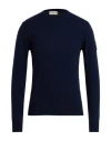 Roy Rogers Roÿ Roger's Man Sweater Navy Size S Wool, Polyamide, Viscose, Cashmere In Blue