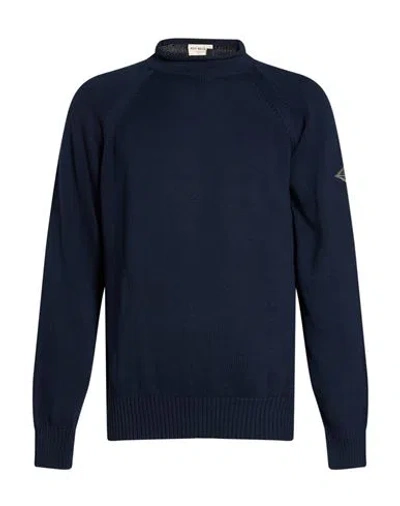 Roy Rogers Roÿ Roger's Man Sweater Navy Size Xl Cotton