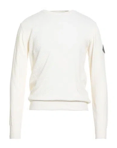 Roy Rogers Roÿ Roger's Man Sweater Off White Size M Wool, Polyamide, Viscose, Cashmere