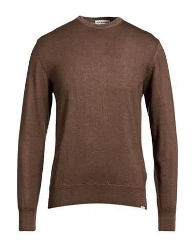Roy Rogers Roÿ Roger's Man Sweater Taupe Size S Wool In Grey