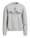 Roy Rogers Roÿ Roger's Man Sweatshirt Light Grey Size Xl Cotton
