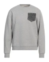 Roy Rogers Roÿ Roger's Man Sweatshirt Light Grey Size Xxl Cotton, Polyester In Gray