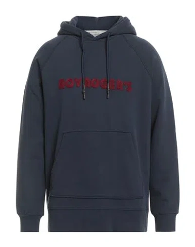 Roy Rogers Roÿ Roger's Man Sweatshirt Navy Size M Cotton In Blue