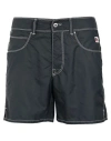 Roy Rogers Roÿ Roger's Man Swim Trunks Lead Size 34 Polyamide In Grey