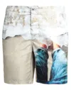 Roy Rogers Swim Trunks In Sage Green