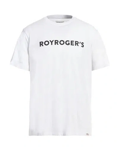 Roy Rogers Roÿ Roger's Man T-shirt White Size Xxl Cotton