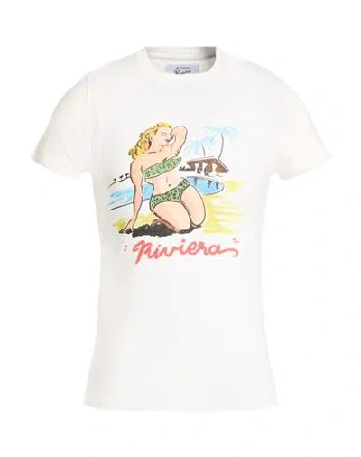 Roy Rogers Roÿ Roger's Man T-shirt White Size L Cotton