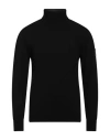 Roy Rogers Roÿ Roger's Man Turtleneck Black Size Xxl Wool, Polyamide, Viscose, Cashmere