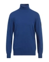 Roy Rogers Roÿ Roger's Man Turtleneck Bright Blue Size 3xl Wool, Polyamide, Viscose, Cashmere