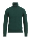 Roy Rogers Roÿ Roger's Man Turtleneck Dark Green Size Xs Wool, Polyamide, Viscose, Cashmere