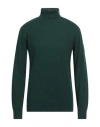 Roy Rogers Roÿ Roger's Man Turtleneck Emerald Green Size Xs Wool, Polyamide, Viscose, Cashmere In Green