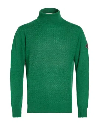 Roy Rogers Roÿ Roger's Man Turtleneck Green Size Xl Wool, Polyamide, Viscose, Cashmere