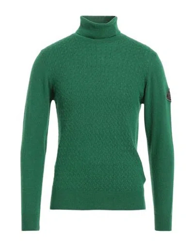 Roy Rogers Roÿ Roger's Man Turtleneck Green Size Xxl Wool, Polyamide, Viscose, Cashmere