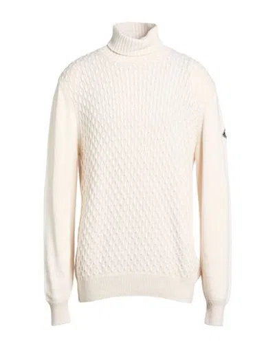 Roy Rogers Roÿ Roger's Man Turtleneck Ivory Size Xxl Viscose, Polyamide, Virgin Wool, Cashmere In White