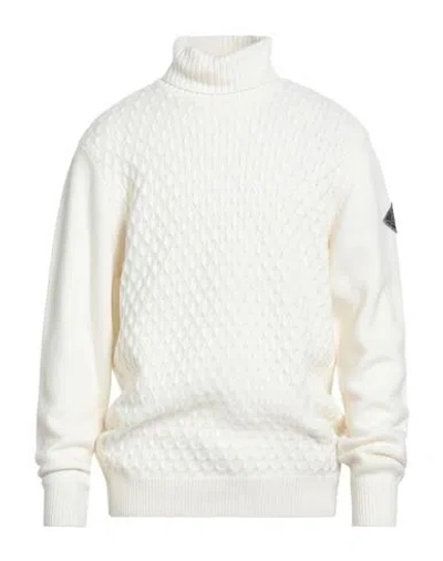 Roy Rogers Roÿ Roger's Man Turtleneck Ivory Size Xxl Wool, Polyamide, Viscose, Cashmere In White