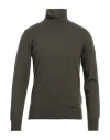 Roy Rogers Roÿ Roger's Man Turtleneck Military Green Size M Wool, Polyamide, Viscose, Cashmere