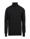 Roy Rogers Roÿ Roger's Man Turtleneck Steel Grey Size Xxl Wool, Polyamide, Viscose, Cashmere In Grey