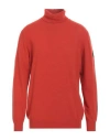 Roy Rogers Roÿ Roger's Man Turtleneck Tomato Red Size Xxl Wool, Polyamide, Viscose, Cashmere