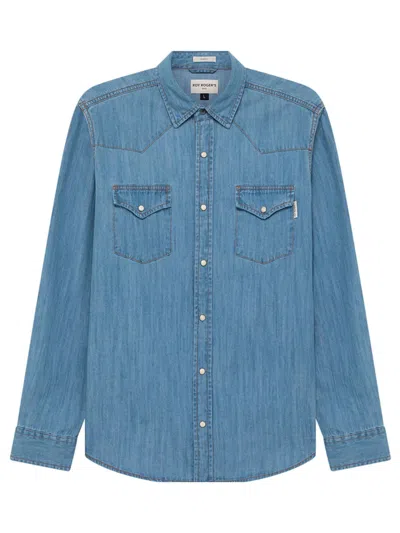 Roy Rogers Roy Roger's Martin Shirt In Blue