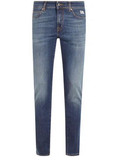 Roy Rogers Roy Roger's Men's Denim Jeans With Stretch Comfort In Blue