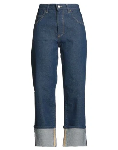 Roy Rogers Roÿ Roger's Old Glory Woman Jeans Blue Size 29 Cotton