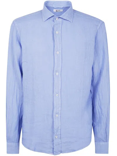 Roy Rogers Roy Roger's "pierce Riviera" Shirt Clothing In Blue