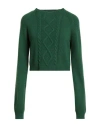 Roy Rogers Roÿ Roger's Re-issue Woman Sweater Green Size S Viscose, Polyamide, Wool, Cashmere In Green