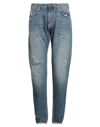 Roy Rogers Roÿ Roger's Re_search Man Jeans Blue Size 34 Cotton